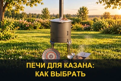 Подробнее про печи для казана kazan-karavan